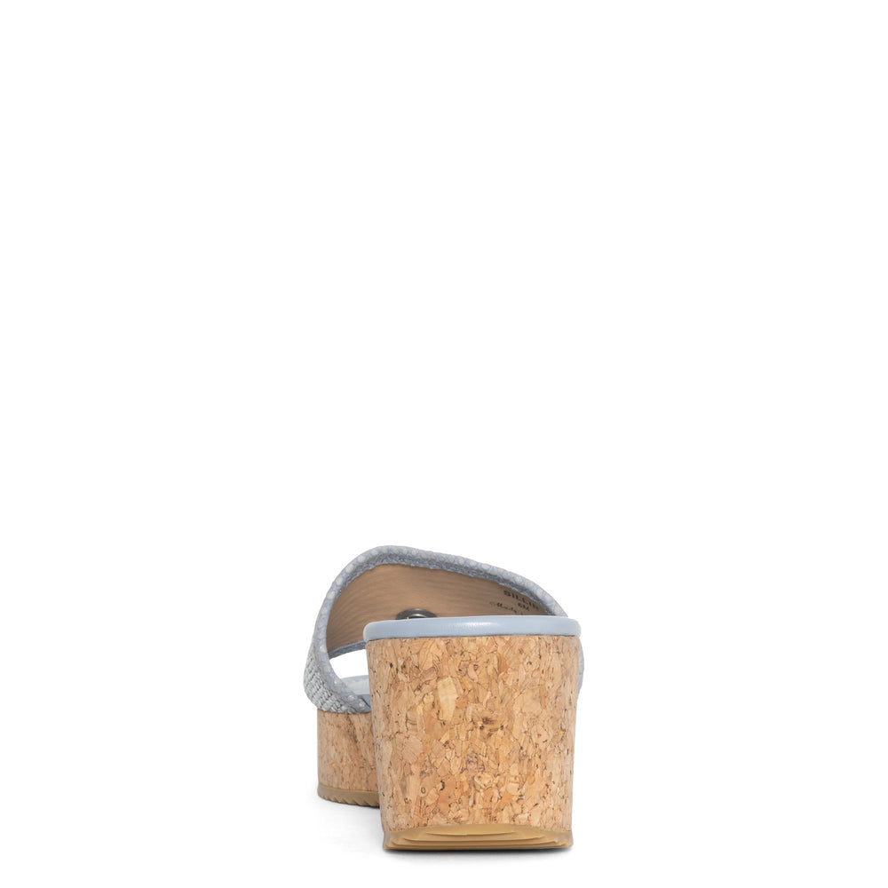 SILLI | Women Donald Pliner Shoes Denim Cork
