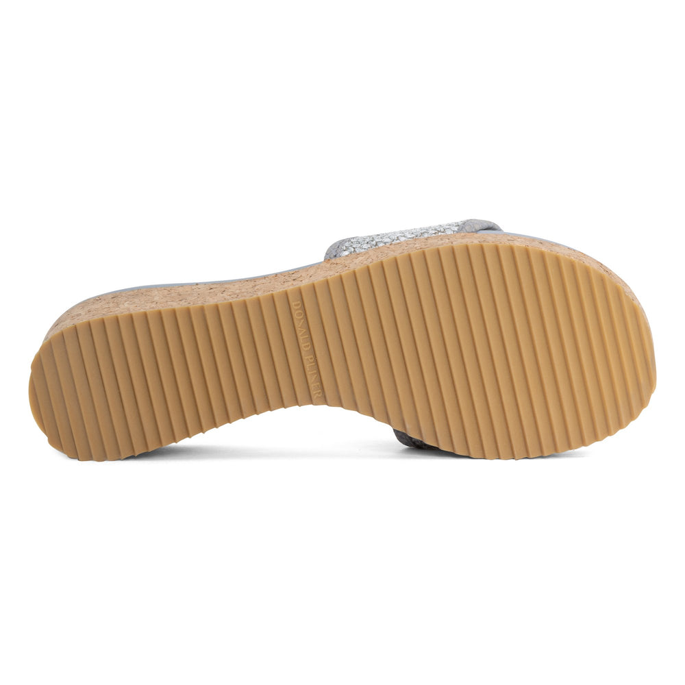 SILLI | Women Donald Pliner Shoes Denim Cork