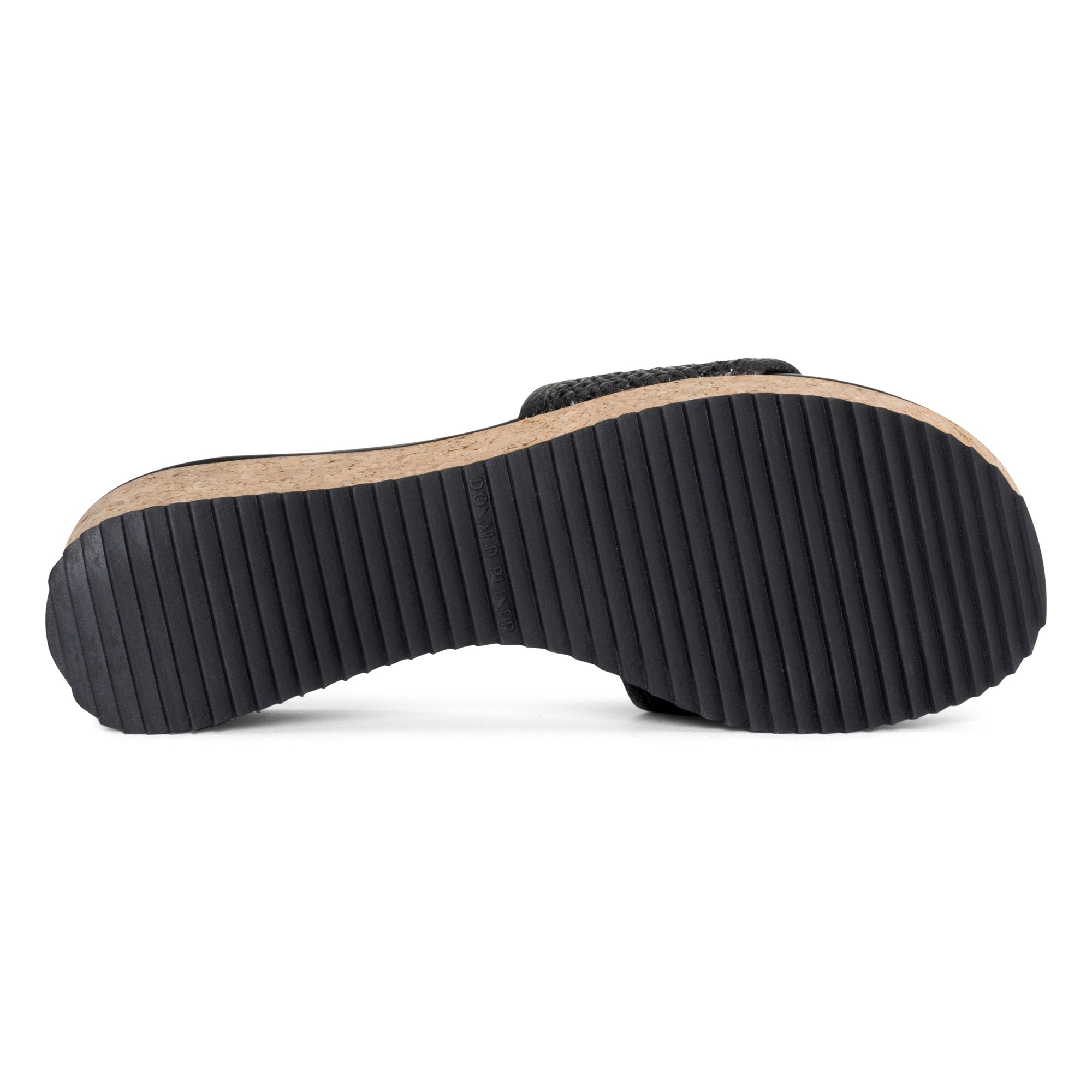 SILLI | Women Donald Pliner Shoes Black Cork