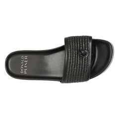 FARRAH | Women Donald Pliner Shoes Black Raffia