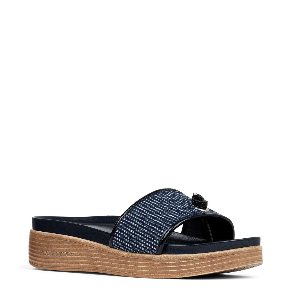 FARRAH | Women Donald Pliner Shoes Navy Denim