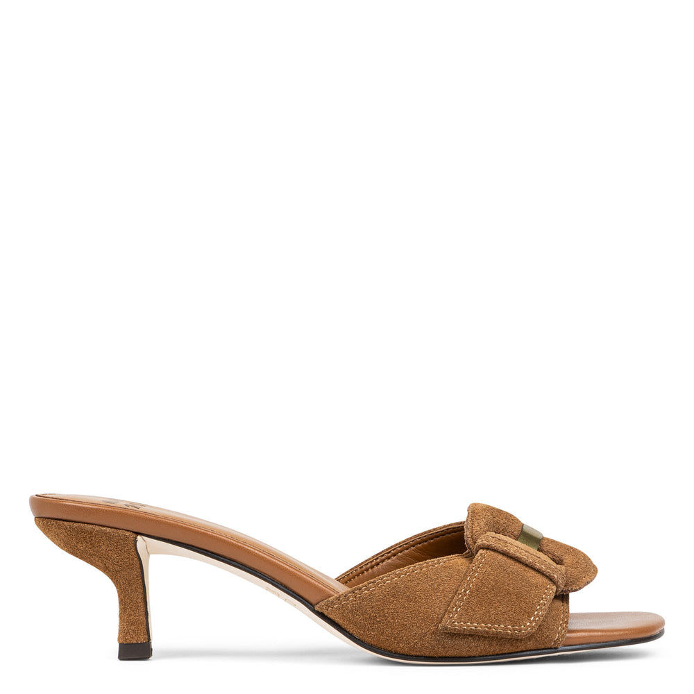 CHERRY | Women Donald Pliner Shoes Saddle Suede