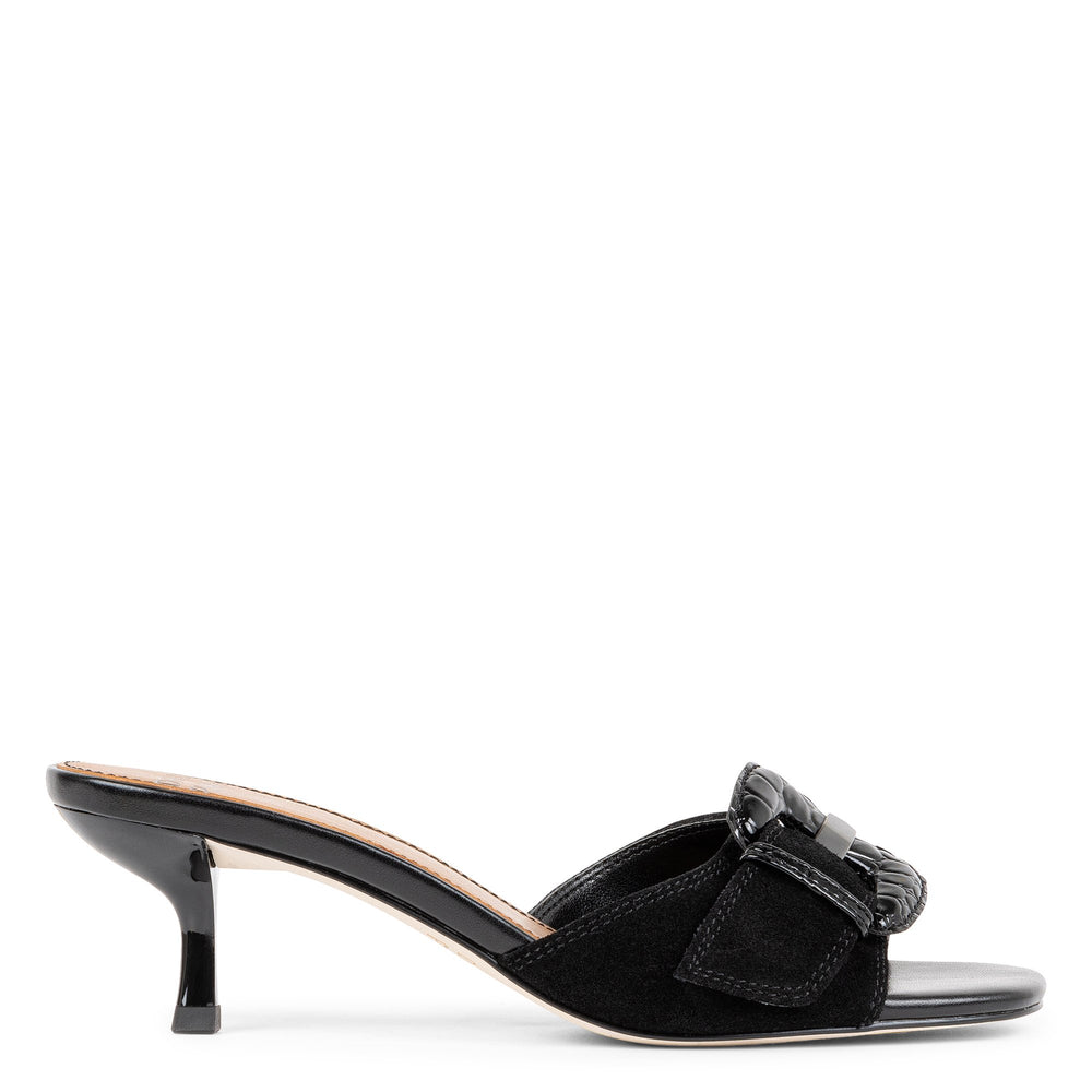 CHERRY | Women Donald Pliner Shoes Black Suede