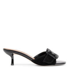 CHERRY | Women Donald Pliner Shoes Black Suede