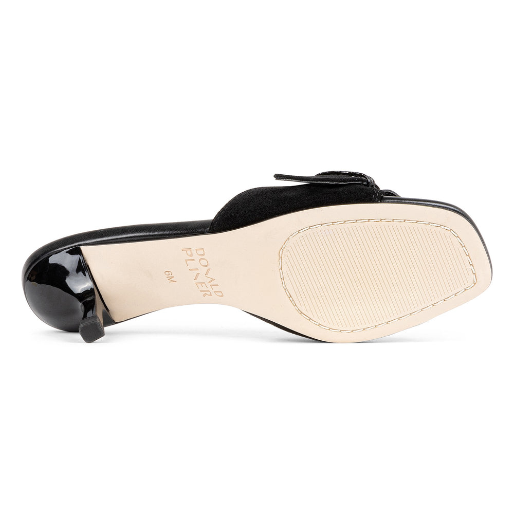CHERRY | Women Donald Pliner Shoes Black Suede