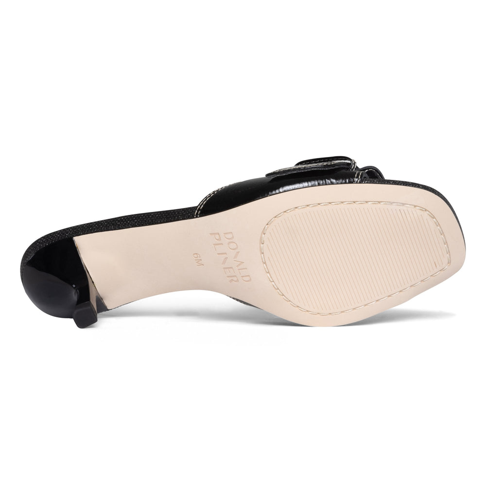 CHERRY | Women Donald Pliner Shoes Black Patent