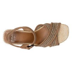 JOEL | Women Donald Pliner Shoes Tobacco Raffia