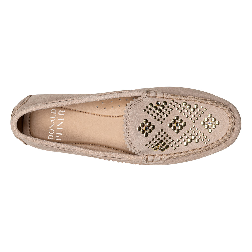 REBINA EMBELLISHED | Women Donald Pliner Shoes Sand Suede