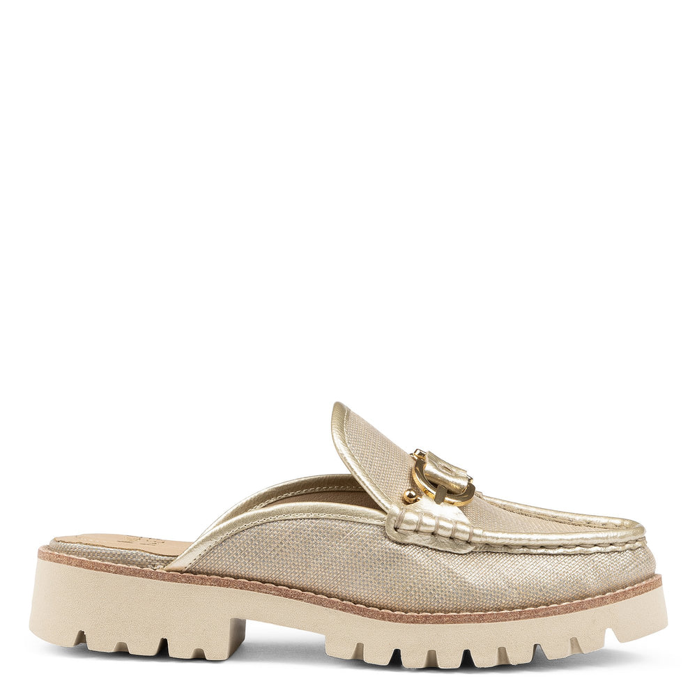 ELTA | Women Donald Pliner Shoes Platino Raffia