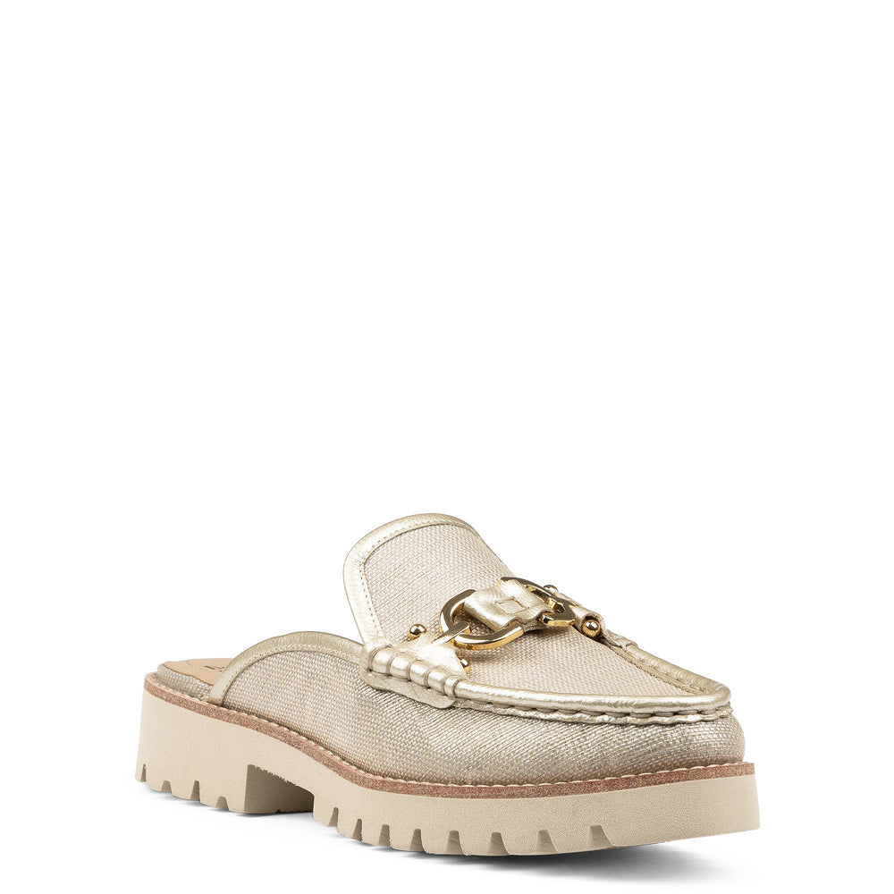 ELTA | Women Donald Pliner Shoes Platino Raffia