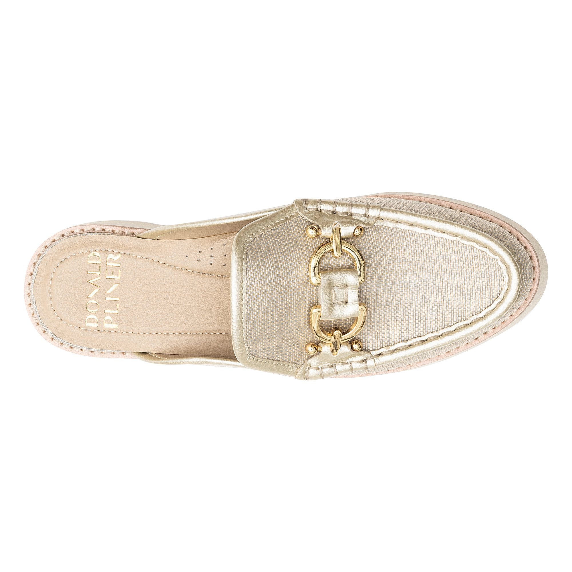 ELTA | Women Donald Pliner Shoes Platino Raffia