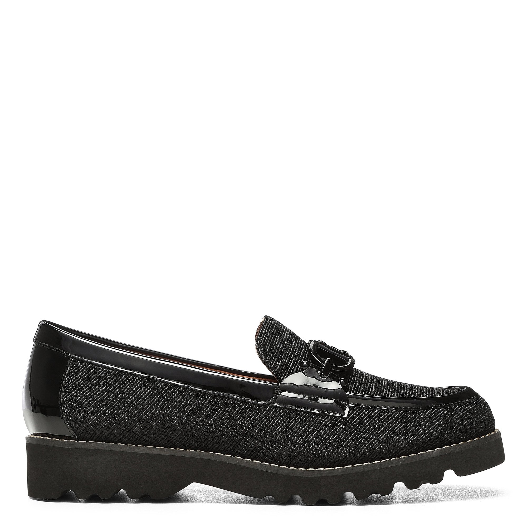 LOAFER W LUG | Women Donald Pliner Shoes Black