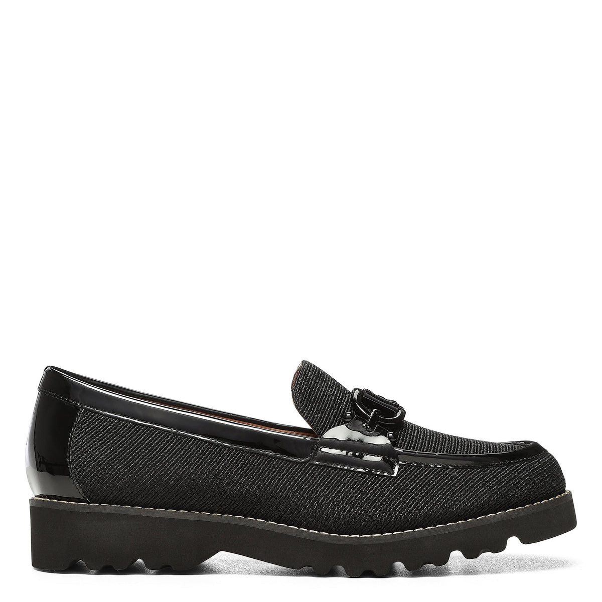 LOAFER W LUG | Women Donald Pliner Shoes Black