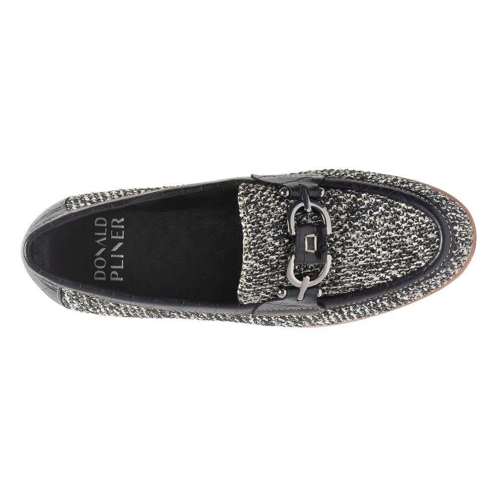 CLIO | Women Donald Pliner Shoes Black White Raffia