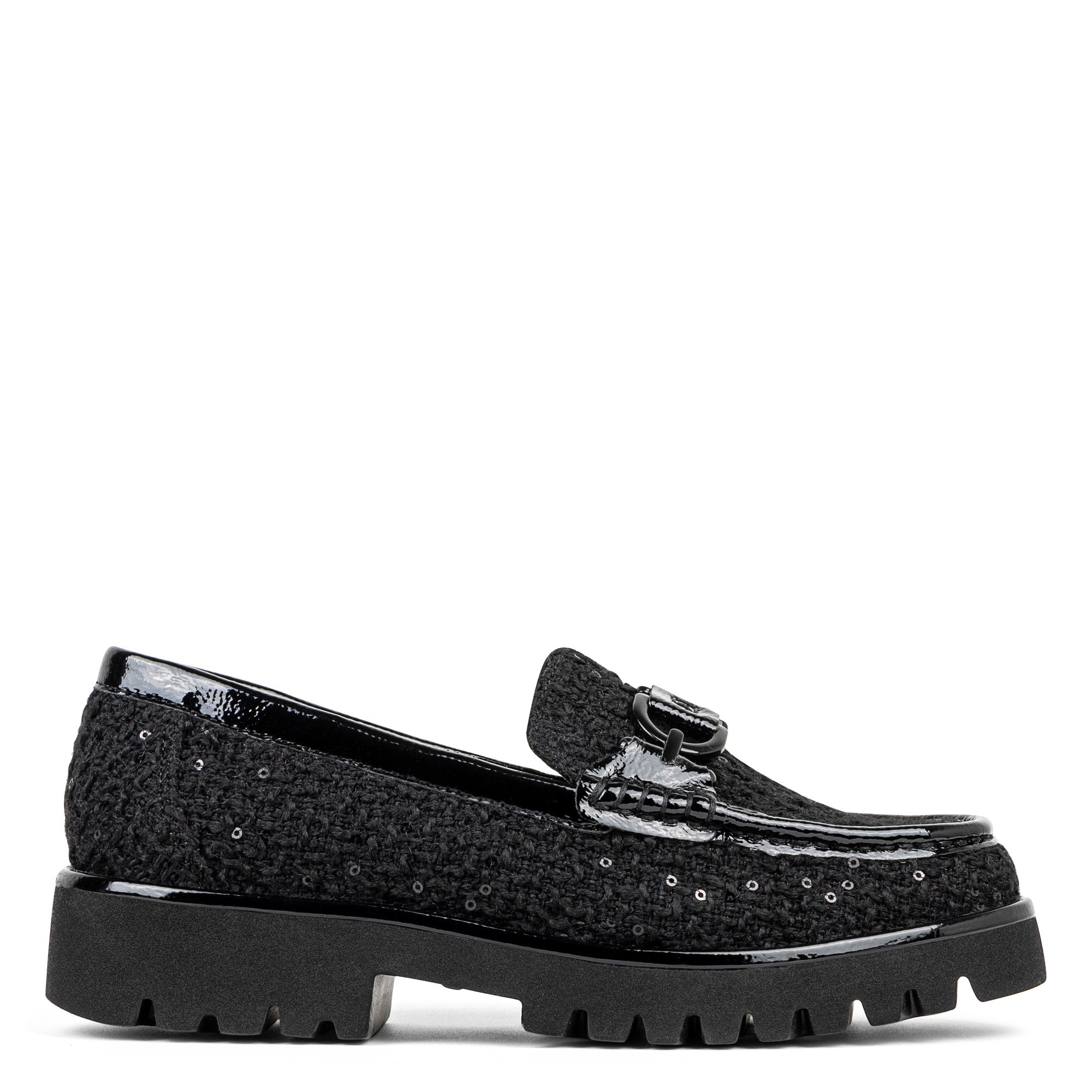 HELIO | Women Donald Pliner Shoes Black Bouclé