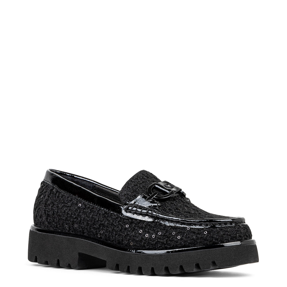 HELIO | Women Donald Pliner Shoes Black Bouclé