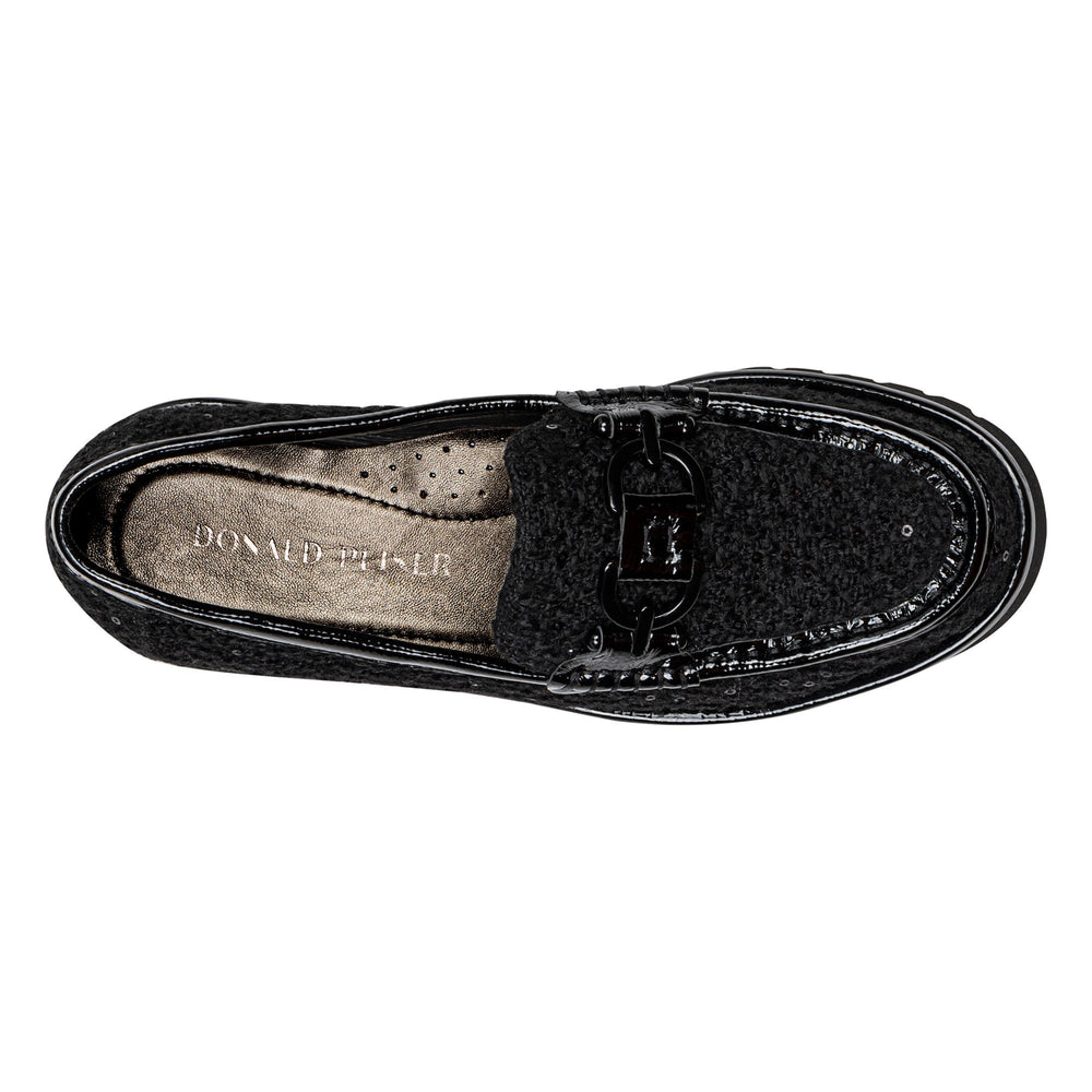 HELIO | Women Donald Pliner Shoes Black Bouclé