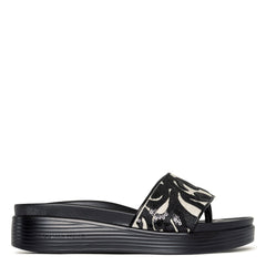 FIFI | Women Donald Pliner Shoes Natural Black Brocade