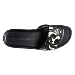FIFI | Women Donald Pliner Shoes Natural Black Brocade