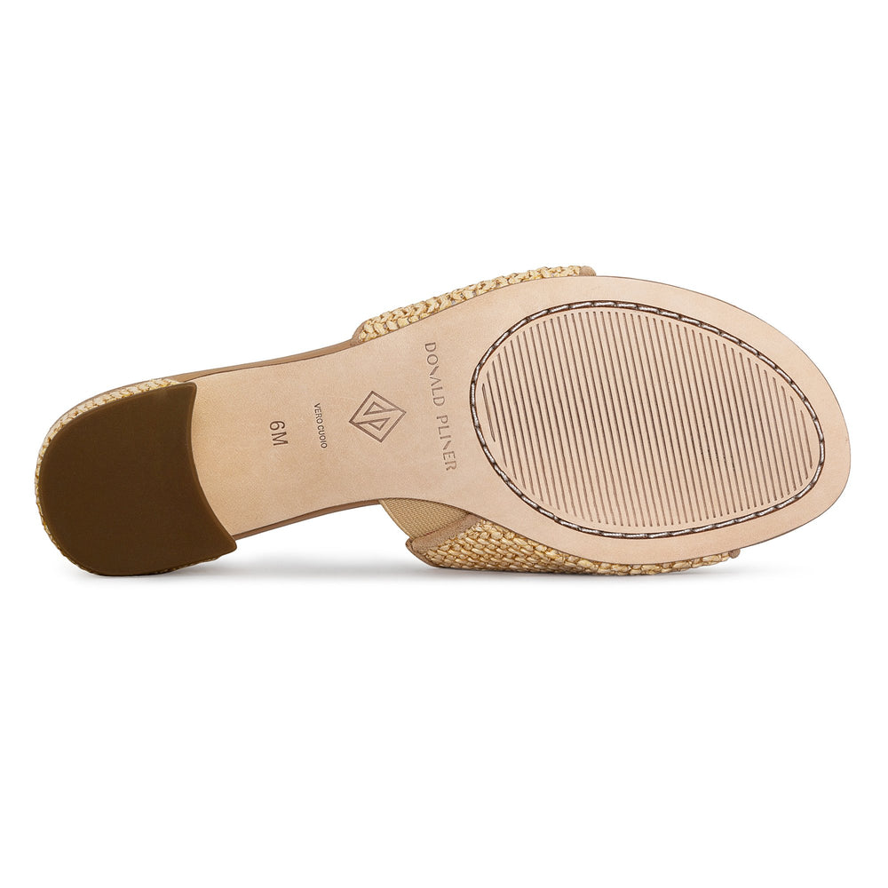 MELROS | Women Donald Pliner Shoes Camel Raffia