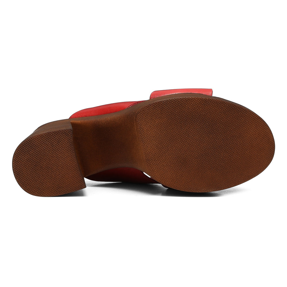 YELENA | Women Donald Pliner Shoes Red