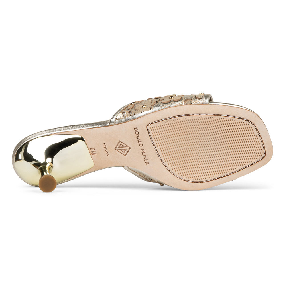 RIKKI | Women Donald Pliner Shoes Platino Floral