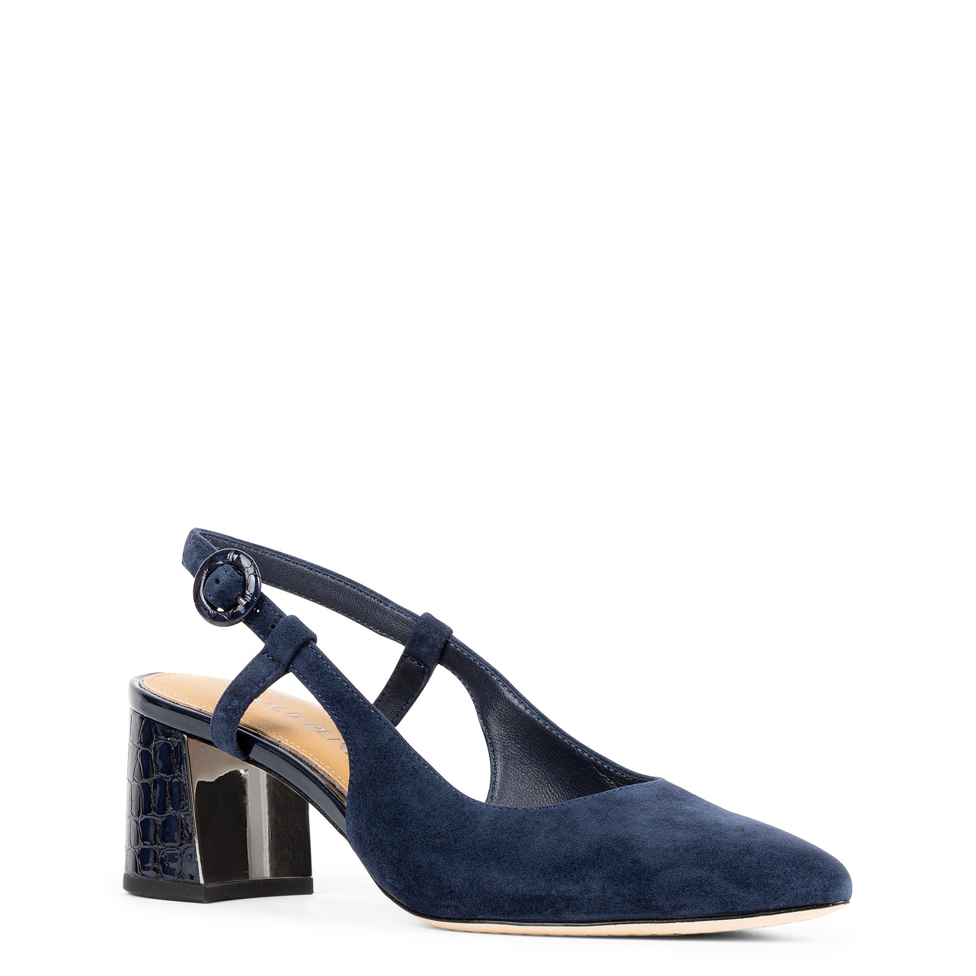 SONG | Women Donald Pliner Shoes Navy Suede