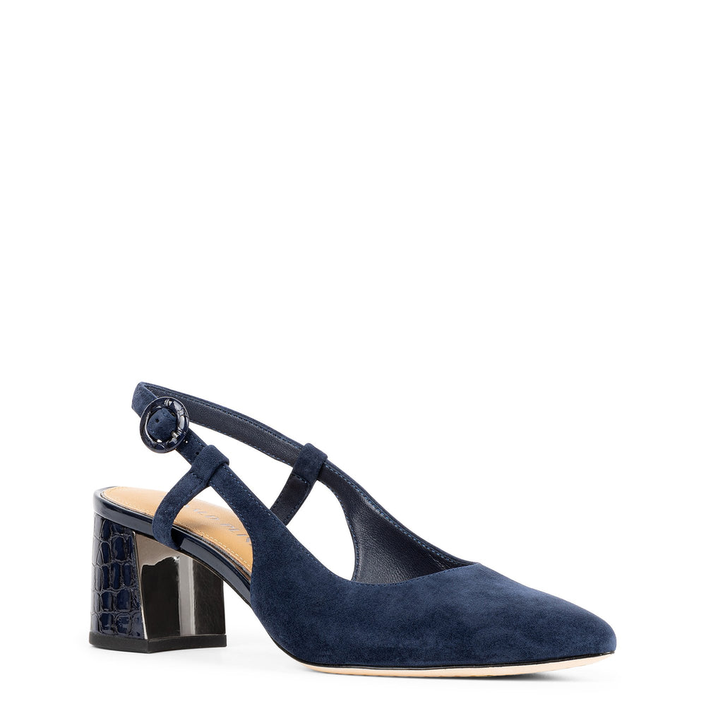 SONG | Women Donald Pliner Shoes Navy Suede