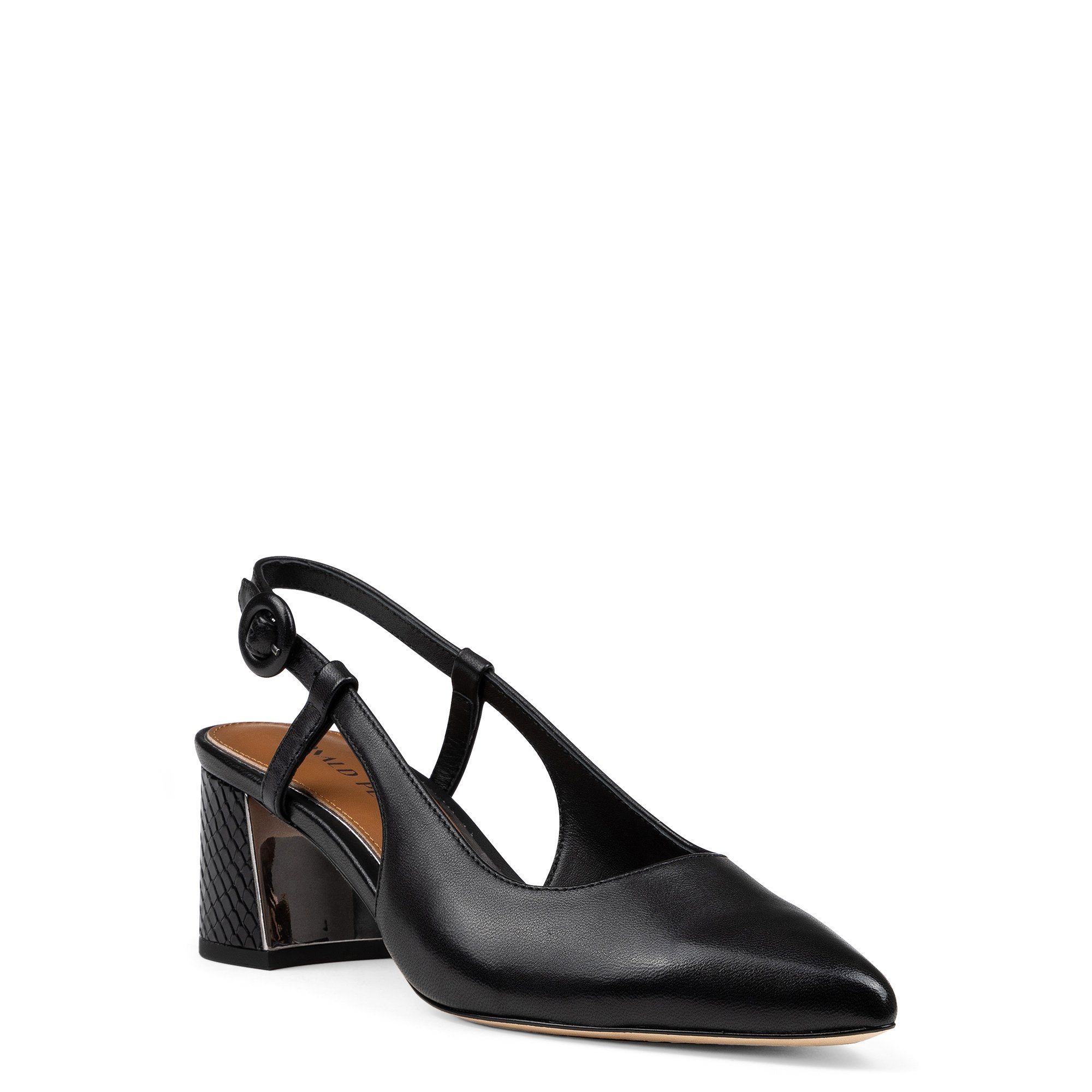 SONG | Women Donald Pliner Shoes Black Leather