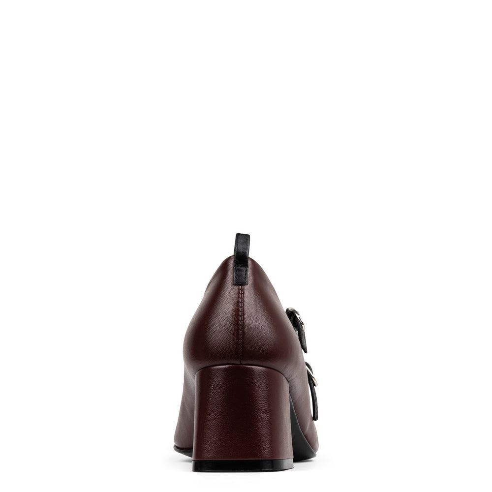 GAZZE | Women Donald Pliner Shoes Wine Black Multi