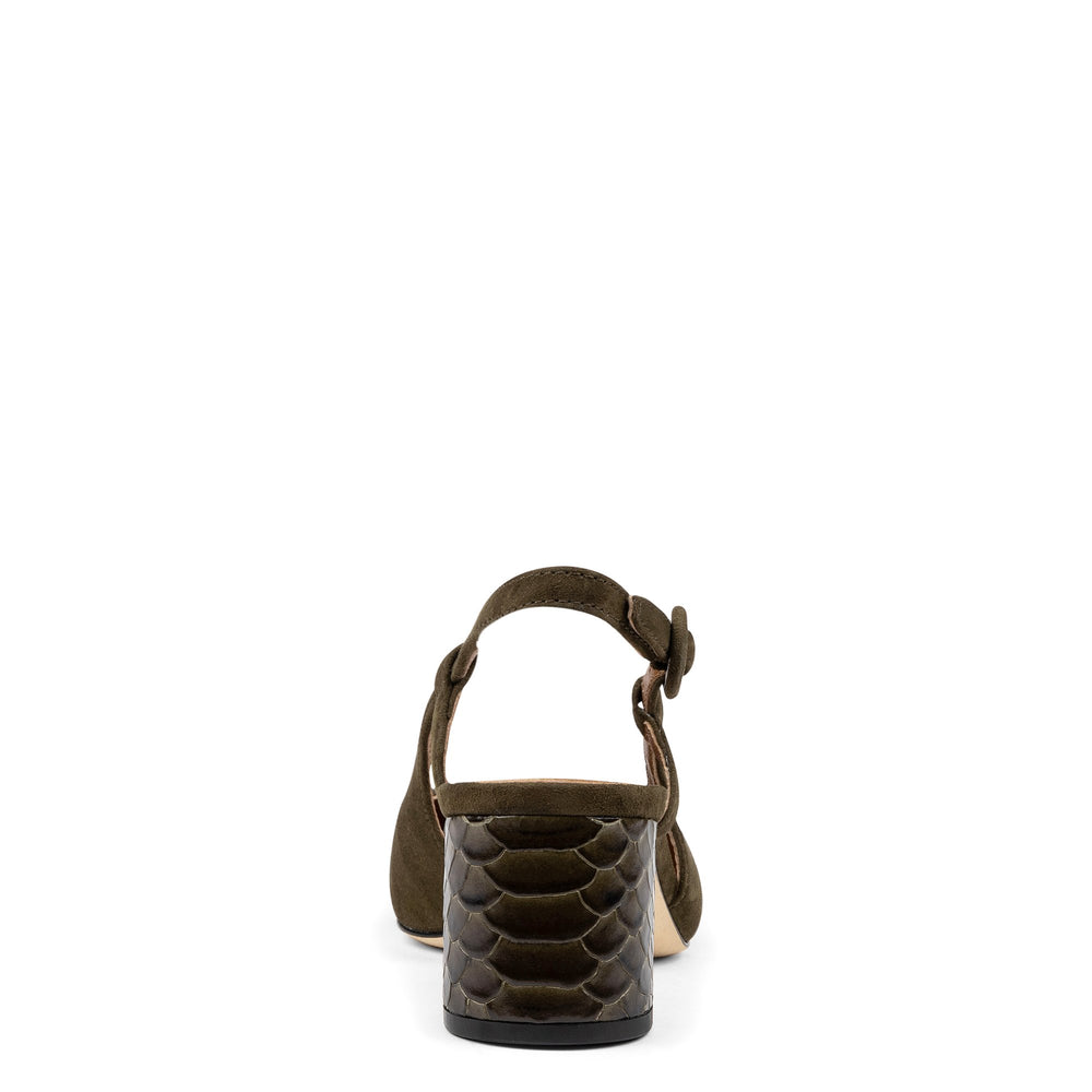 SONG | Women Donald Pliner Shoes Military Green