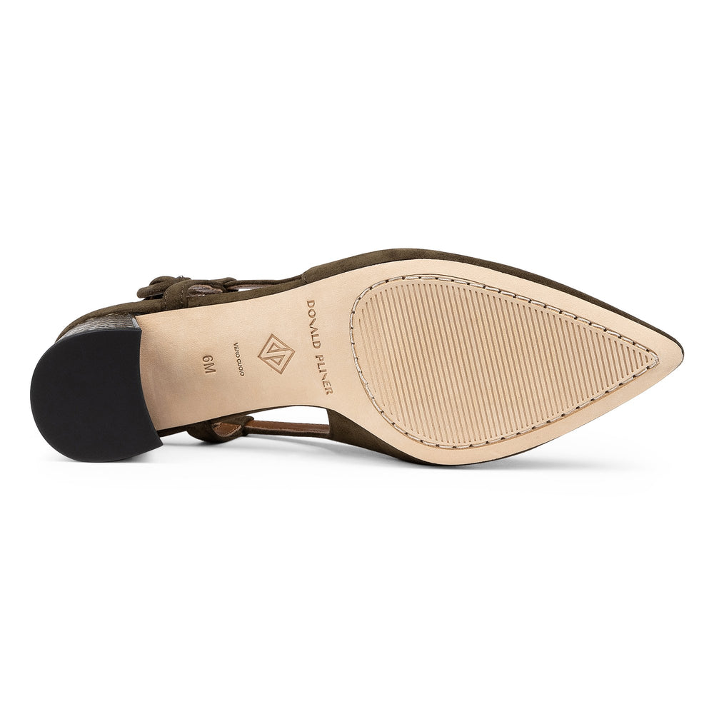 SONG | Women Donald Pliner Shoes Military Green