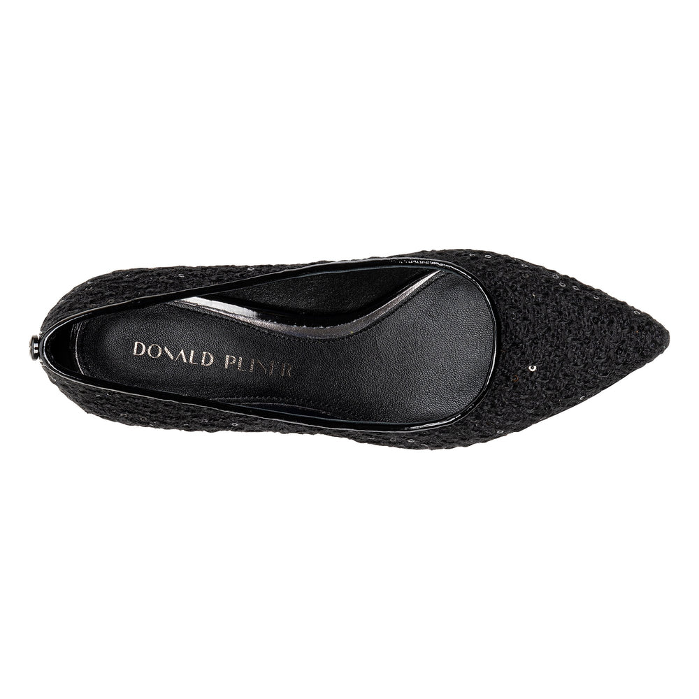 SUZETTE | Women Donald Pliner Shoes Black Bouclé