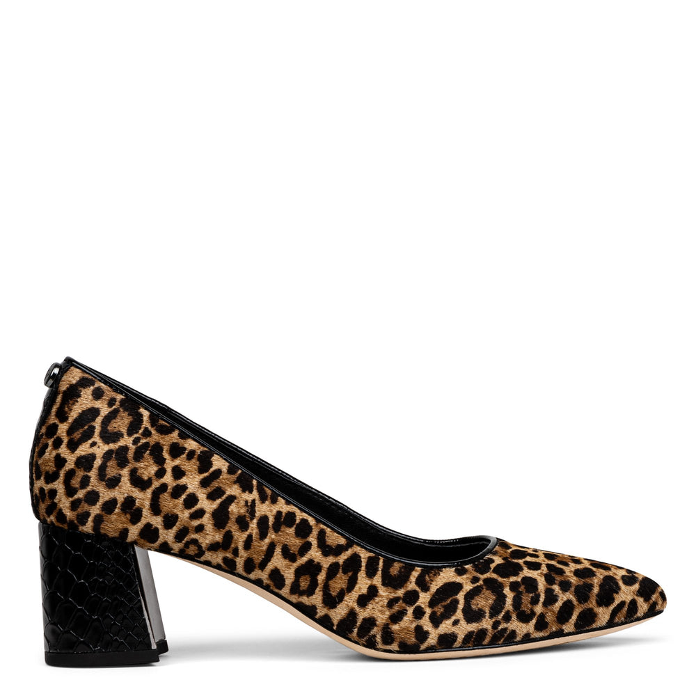 SUZETTE | Women Donald Pliner Shoes Black Natural Leopard