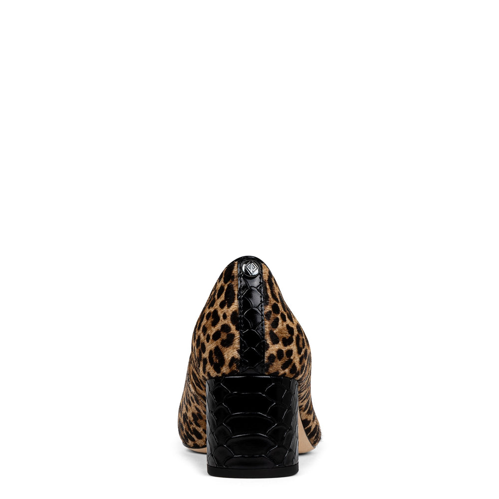 SUZETTE | Women Donald Pliner Shoes Black Natural Leopard