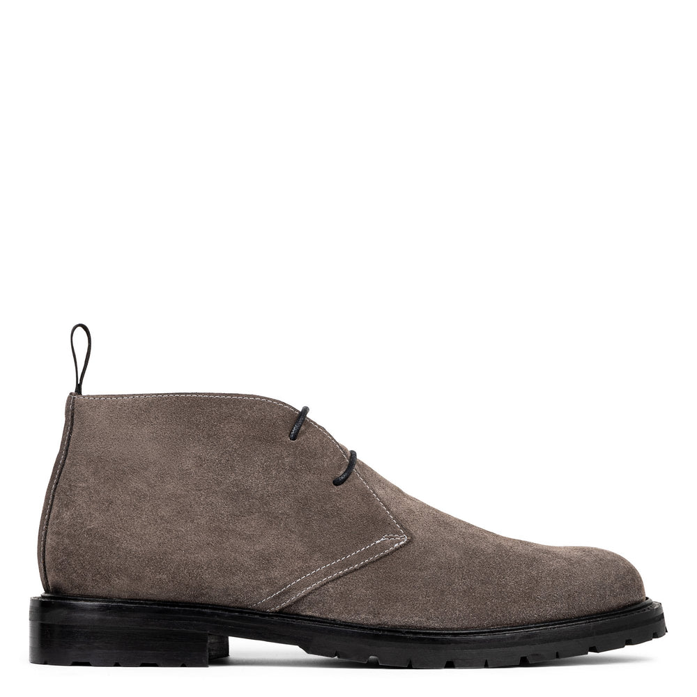 COLTON | Men Donald Pliner Shoes Light Grey Suede