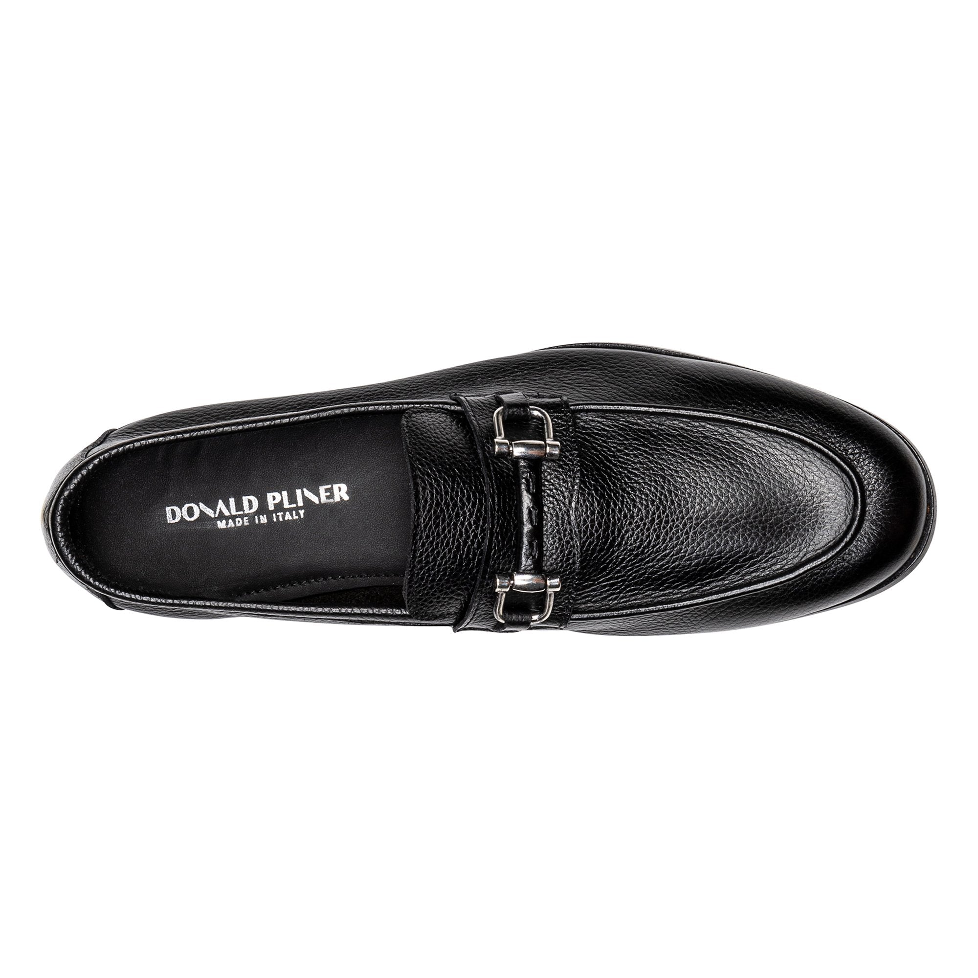 SLADE | Men Donald Pliner Shoes Black Tumbled Leather