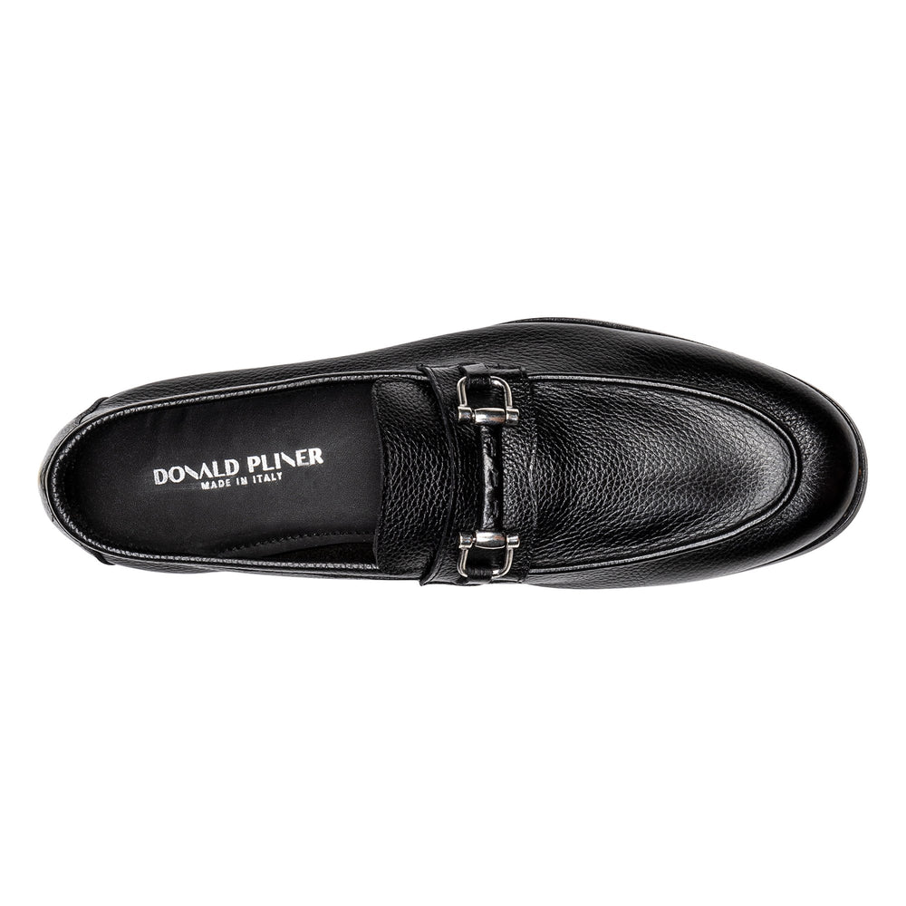SLADE | Men Donald Pliner Shoes Black Tumbled Leather