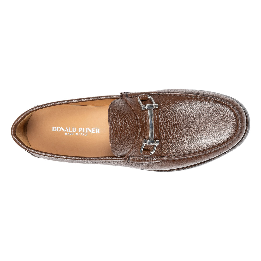 EVANSTON | Men Donald Pliner Shoes Whiskey Pebbled Calf