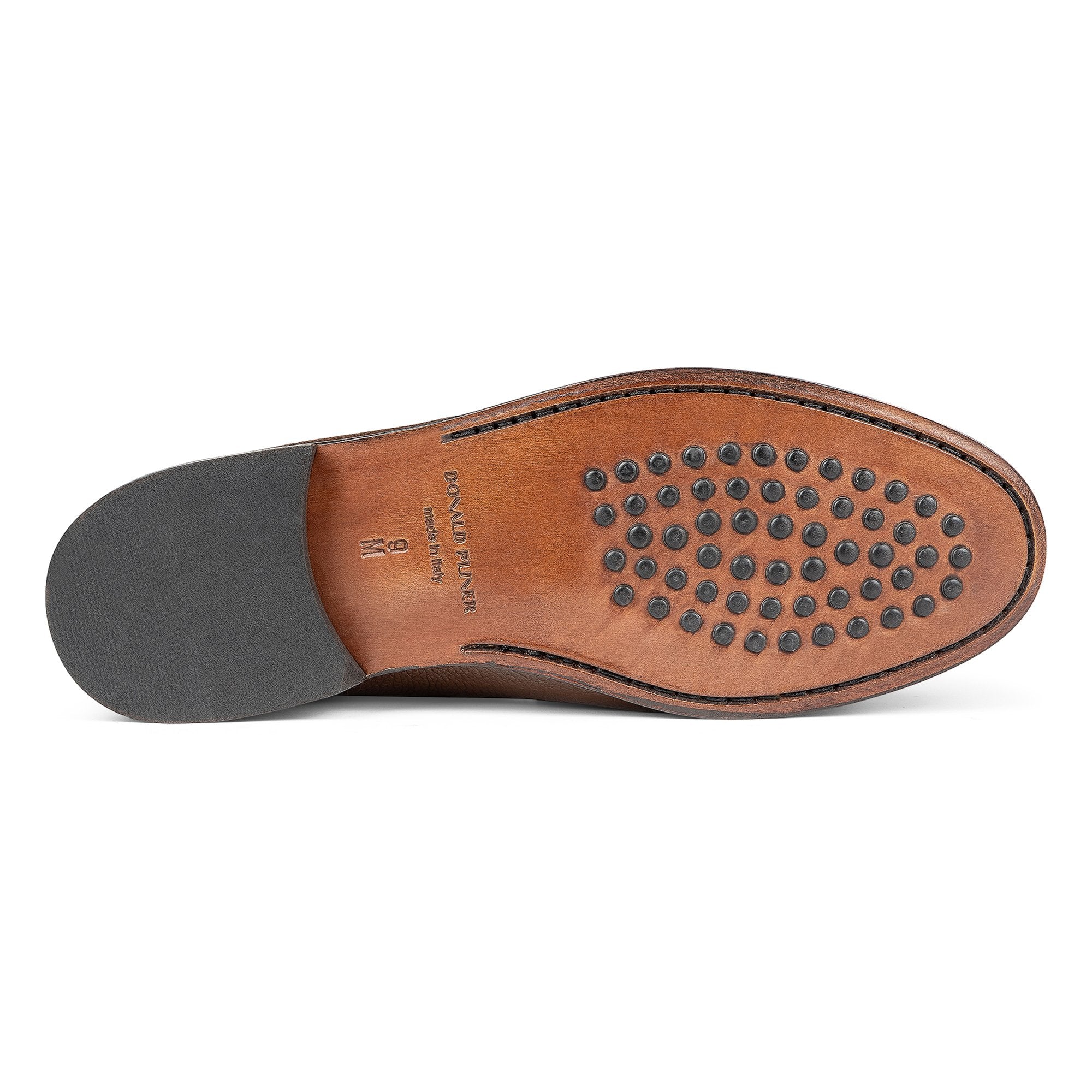 EVANSTON | Men Donald Pliner Shoes Whiskey Pebbled Calf