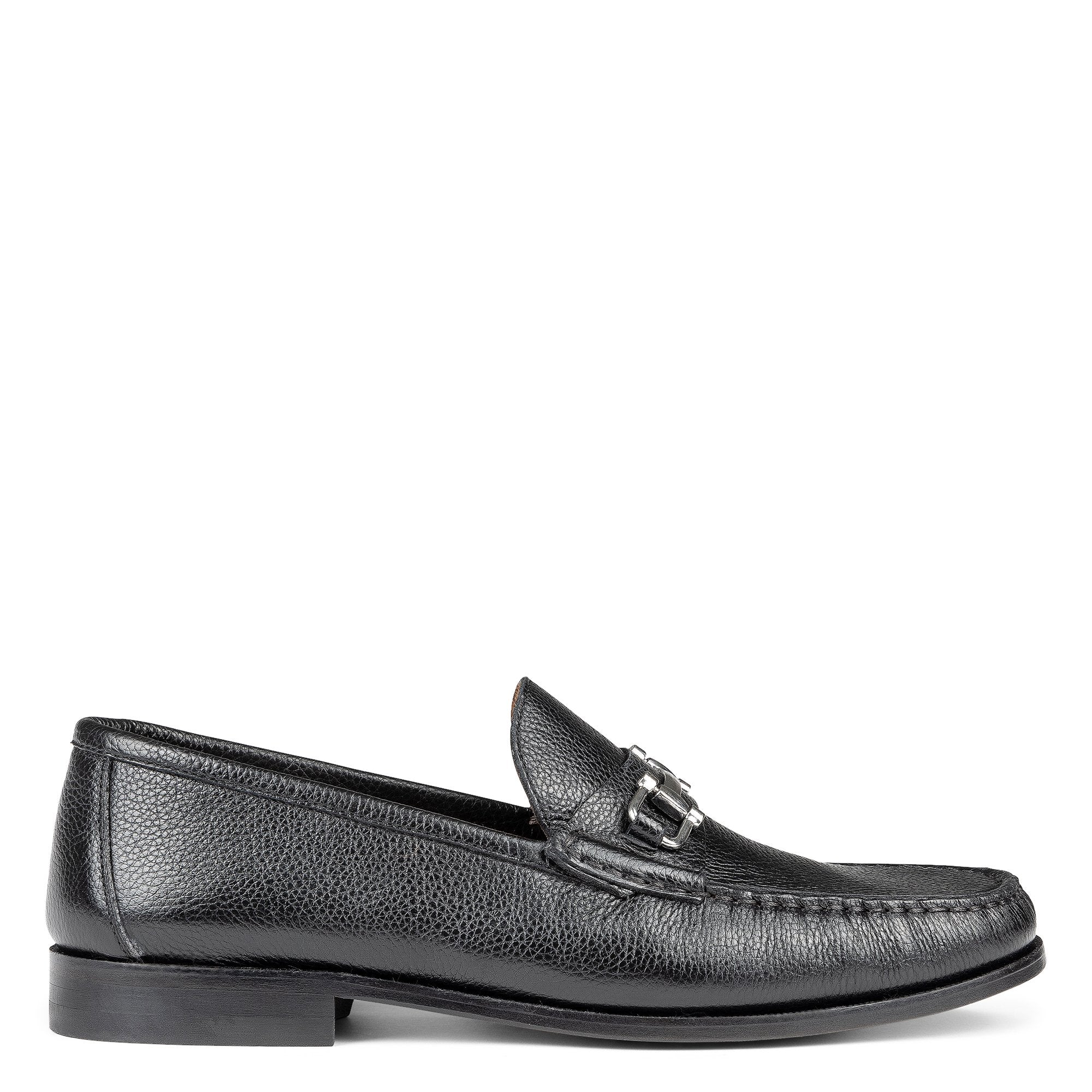 EVANSTON | Men Donald Pliner Shoes Black Pebbled Calf