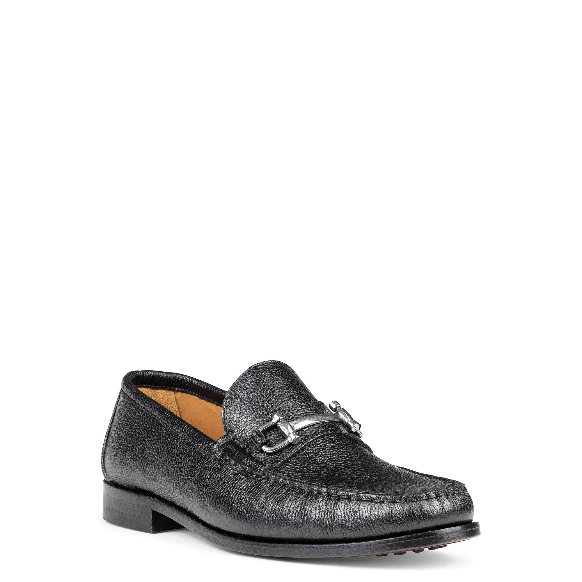 EVANSTON | Men Donald Pliner Shoes Black Pebbled Calf