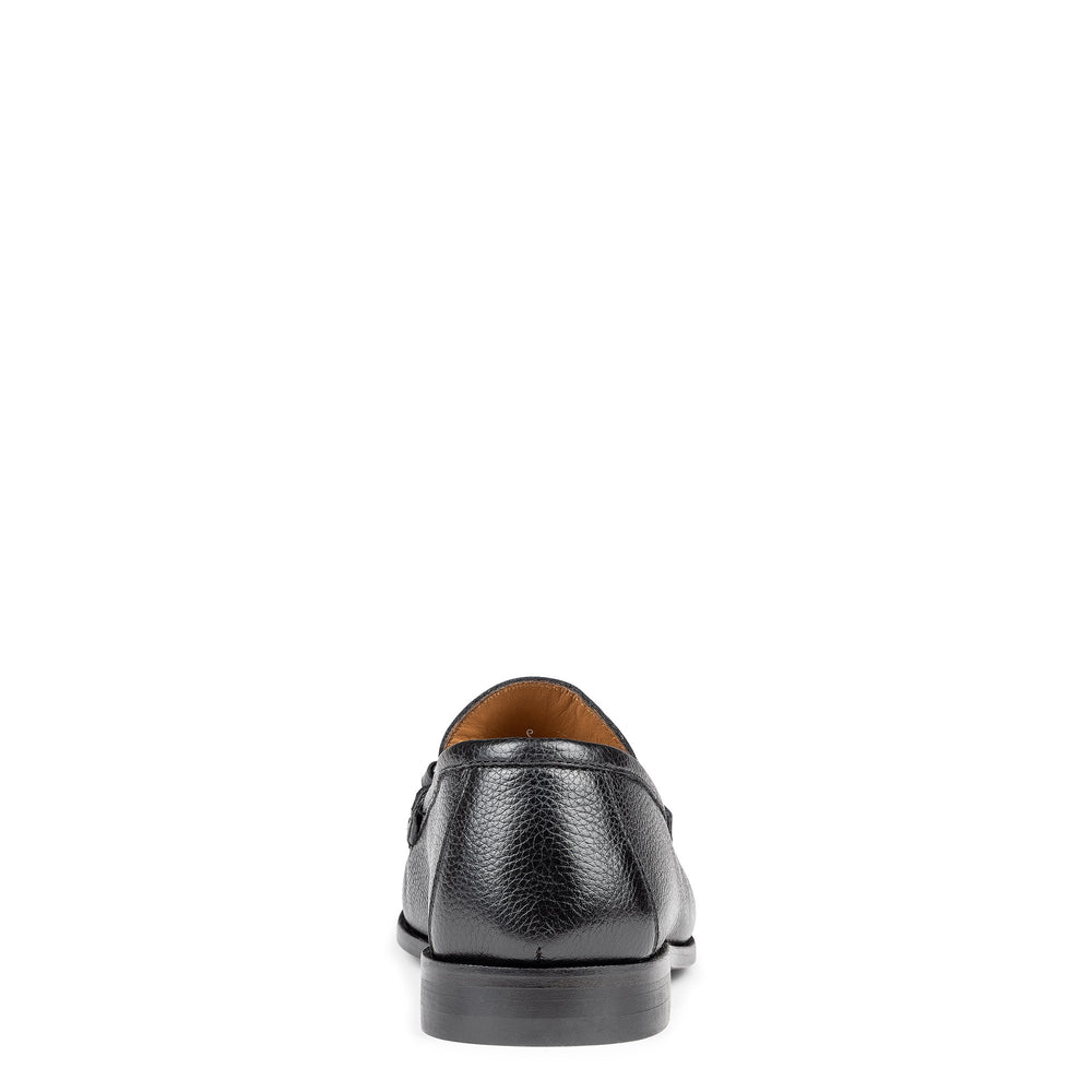 EVANSTON | Men Donald Pliner Shoes Black Pebbled Calf