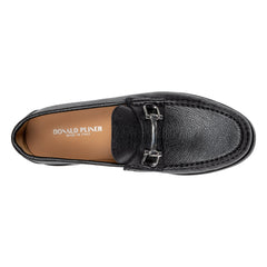 EVANSTON | Men Donald Pliner Shoes Black Pebbled Calf