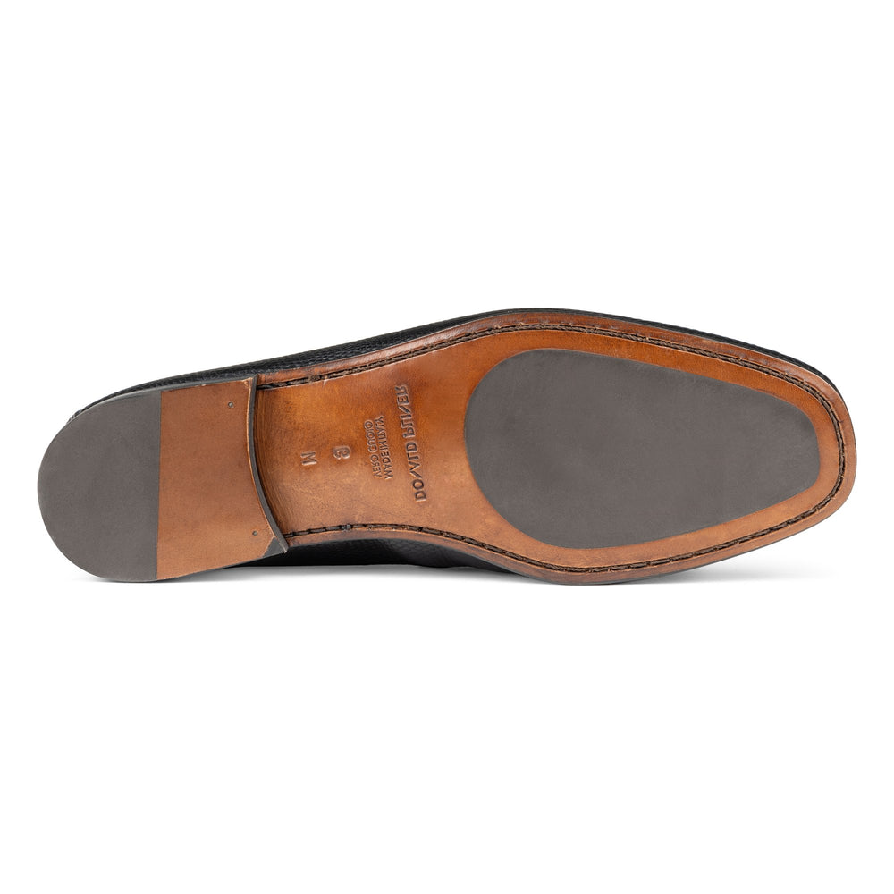 DACIO | Men Donald Pliner Shoes Black Lizard Print