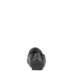 DACIO DRIVER | Men Donald Pliner Shoes Black Tumbled Leather