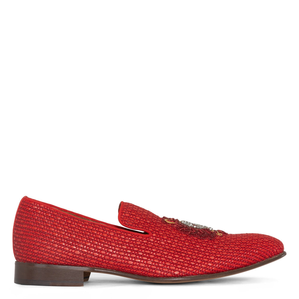 SPENCER | Men Donald Pliner Shoes Red Raffia
