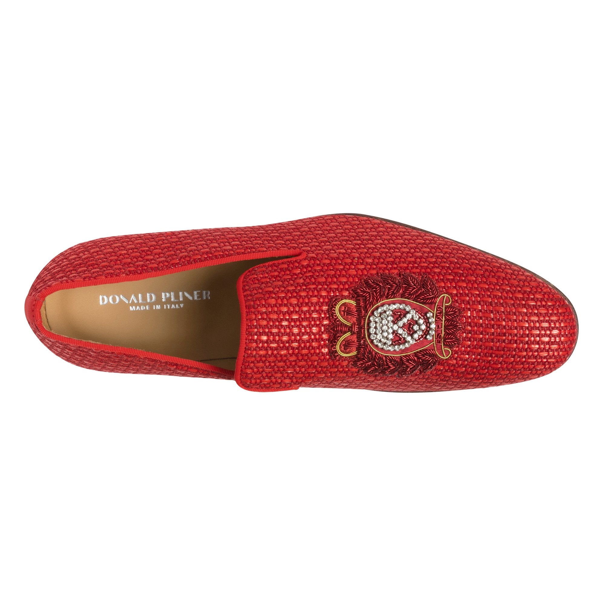 SPENCER | Men Donald Pliner Shoes Red Raffia