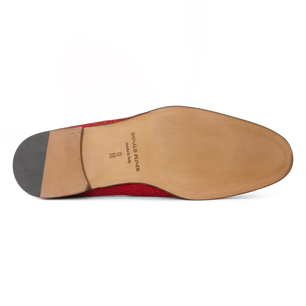 SPENCER | Men Donald Pliner Shoes Red Raffia