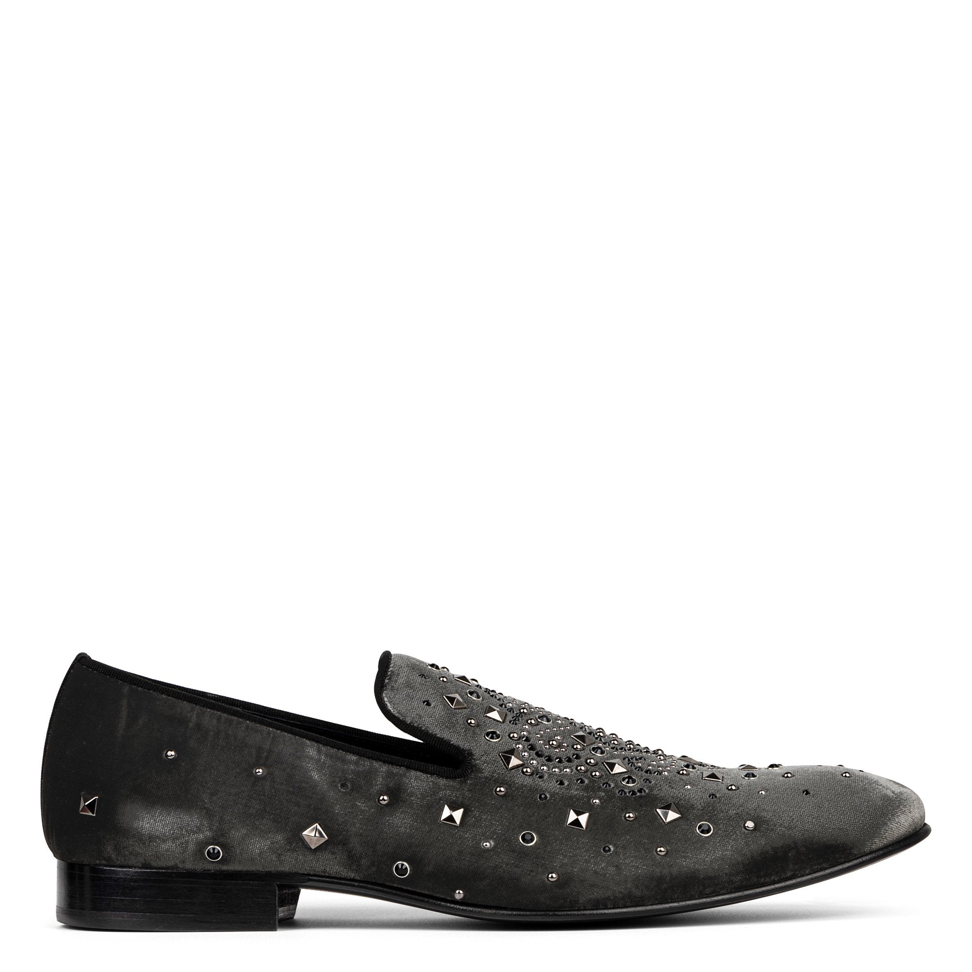 SPENCER | Men Donald Pliner Shoes Grey Studded